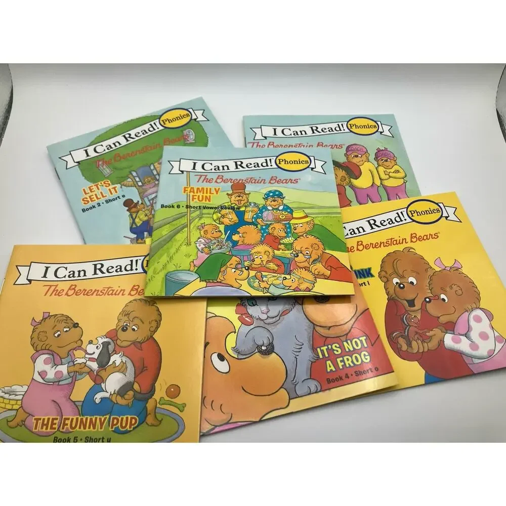 Beginner Book Lot Bobs and Phonics Berenstain Bears